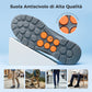 Orthopedische, ademende instapsneakers voor heren
