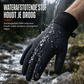 ⏳ Tijdelijke aanbieding⏳ Winter fietshandschoenen met fleece touchscreen vingers en grip op de handpalm Waterafstotend in zwart of grijs
