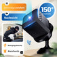 ⏳ Tijdelijke aanbieding⏳ Mini camera met nachtzicht bewegingsdetectie en 150° beeldhoek Zwart met optionele 32GB geheugenkaart
