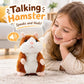 🎁 Sinterklaasactie: 50% korting🐹Pratende hamsterknuffel – herhaalt geluid, beweegt het hoofdje & zacht om te knuffelen. Verkrijgbaar in 3 kleuren & kersteditie – 15 cm! ✨🎄