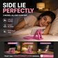 ⏳Time-Limited Special⏰ Op je zij liggen en toch comfortabel je telefoon bekijken zonder je arm op te houden – Verstelbare Telefoonstandaard | 3 Standen (15°–30°–45°) | Bed, Bank & Bureau | Roze of Blauw 📱🛀