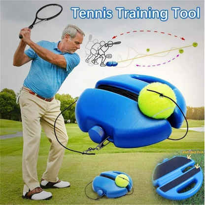 🎾💪 50% KORTING! Stop met het betalen van dure tennisbanen! Deze watertrainer kaatst elke bal terug, verbetert je swing en je traint overal – tuin, park, garage.