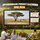 ❄️Zomerfresh 50% Korting!📱Draagbare Projector 4K Lichtdicht Kamerscherm