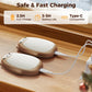 🎉CHRISTMAS SALE – 50% KORTING!🌟 Oplaadbare Handwarmers – Schattig Berenontwerp, 3 Seconden Warmte – 3 Temperaturen, 2000mAh – 85g per Stuk – Perfect Cadeau! ❄️✨