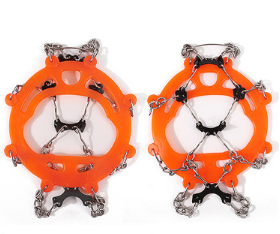 🔥🥾 Verbeterde Antislip Spikes voor Buiten – Sneeuw & Ijs Grip, Gemakkelijk Mee te Nemen & Breed Gebruik voor Trailrunning/Wandelen!