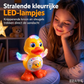 📢📢50% KORTING!! ⏰ Elektrisch zingend en dansend eendje van een tekenfilm – flapperende vleugels, kleurrijke LED-lampjes en vrolijke ritmes – leuk interactief muzikaal speelgoed voor kinderen 🎵