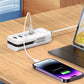 ⏳ Tijdelijke aanbieding⏳ 66W snellaadadapter met 2 PD-poorten, 2 USB-poorten en ingebouwde Type-C-kabel