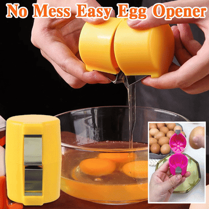 🔥 Tijdelijk aanbod 😮‍💨 Koop 1, krijg 1 gratis！！！🍳 Snelle eieropener – Open honderden eieren sneller & schoner 🔥