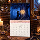 ⏳ Tijdelijke aanbieding⏳ 🧙‍♀️✨ Heksenkalender 2027 met mystieke bosillustraties en maanmagie