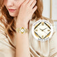 ⏳50% Korting! Retro Quartzhorloge met Fonkelende Strass-Steentjes – Glamoureus & Tijdloos⌚