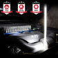 📢📢 50% KORTING🔦 Buigbare LED-werklamp – flexibele, oplaadbare zaklamp met hoge lichtopbrengst voor handsfree inspectie, autoreparatie onder de motorkap, garage, monteurs, DIY, kamperen en pech onderweg.