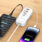 ⏳ Tijdelijke aanbieding⏳ 66W snellaadadapter met 2 PD-poorten, 2 USB-poorten en ingebouwde Type-C-kabel