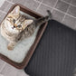 ⏳ Tijdelijke aanbieding⏳ Dubbellaagse kattenbakmat voor het opvangen van kattenbakvulling Makkelijk te legen in 4 kleuren en 3 maten