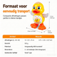 📢📢50% KORTING!! ⏰ Elektrisch zingend en dansend eendje van een tekenfilm – flapperende vleugels, kleurrijke LED-lampjes en vrolijke ritmes – leuk interactief muzikaal speelgoed voor kinderen 🎵