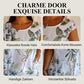 🌷Dames Jurk met Ronde Hals & Botanische Print – Fris, Comfortabel & Perfect voor het Voorjaar