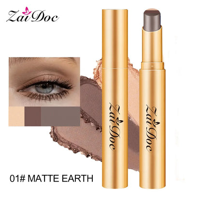 ⏳ Tijdelijke aanbieding⏳ 3-in-1 oogschaduwstick met basis, contour en highlighter