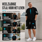 Heren Zomer T-shirt & Shorts Tweetelig Set