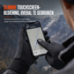 ⏳ Tijdelijke aanbieding⏳ Winter fietshandschoenen met fleece touchscreen vingers en grip op de handpalm Waterafstotend in zwart of grijs