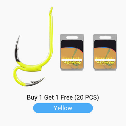 ⏳ Tijdelijke aanbieding⏳ 🎣 Dubbele Vishaken voor Kunstaas