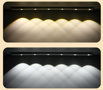 ⏳ Tijdelijke aanbieding⏳ Oplaadbare LED kastverlichting met bewegingssensor Drie lichtkleuren en vijf helderheidsstanden Magnetische montage 20 30 of 40 cm