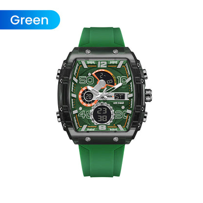 ⏳ 50% KORTING! ⏰ Montre Digitale de Sport Multifonction – Rétroéclairage LED, Chronomètre au 1/100e de Seconde & Structure Antichoc Étanche for un Suivi Précis de Vos Performances ✨🏃‍♂️