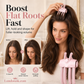 💥Tijdelijke korting!🔥Plat haar bij de haarwortels optillen voor meer volume bovenop het hoofd – Verwarmde Haarwortel-Volumeclip | 4-Klauwlift | 2 Temperaturen | 800 mAh Accu | Type-C | Roze of Blauw 💆‍♀️✨