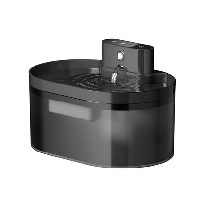 Automatische kattenfontein 2,2 l batterijgevoede drinkfontein voor huisdieren met bewegingssensor, draadloos en geruisloos design voor honden en katten #TOPKEUZE