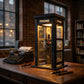 ✨ Vintage telefooncel-sfeerlamp