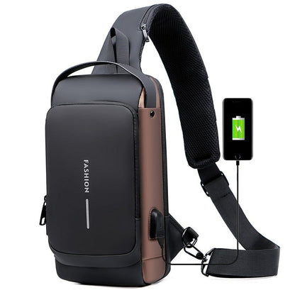 🔥Hot Sale🔥Antidiefstal unisex crossbody-draagtas – Stijlvol, veilig en lichtgewicht!
