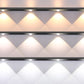 ⏳ Tijdelijke aanbieding⏳ Oplaadbare LED kastverlichting met bewegingssensor Drie lichtkleuren en vijf helderheidsstanden Magnetische montage 20 30 of 40 cm