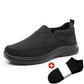 Orthopedische, ademende instapsneakers voor heren