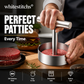 🍔 Ronde burgerpers van 304 RVS voor gelijkmatige patties