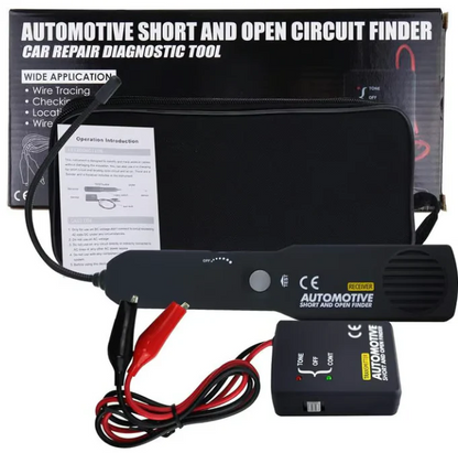 🌞Fris De Lente In Met 50% Korting!🔥Auto Kortsluiting & Draadbreuk Zoeker | Digitale Kabeltester met Flexibele Sonde | 6-42V Diagnose Gereedschap