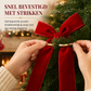 🎀 Grote fluwelen kerststrikken voor kerstdecoratie, set van 10