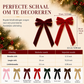 🎀 Grote fluwelen kerststrikken voor kerstdecoratie, set van 10