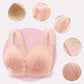 👙☁️ 2026 NIEUW 50% KORTING + 1+1 GRATIS! Alsof je borsten in een wolk liggen die zichzelf vanzelf sluit! Voorsluiting, 5D-cups liften, ademend katoen – geen beugel, geen strijd.
