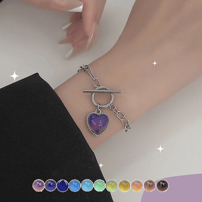 ⏳ Tijdelijke aanbieding⏳ 💖 Temperatuurgevoelige Hartjessieraden