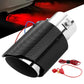 ⏳ Tijdelijke aanbieding⏳ LED-uitlaattip met klembevestiging, rode of blauwe verlichting, voor 1,5–2,4 inch