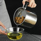 🫒💧🔪 LIMITED-TIME 50% OFF! 304 Stainless Steel Kitchen Oil Jar – Leak-Proof Spout, Precision Pouring, Easy-Grip Handle – Keeps Your Counter Clean and Oil Fresh 🥘✨