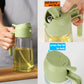 🔥 2-in-1 glazen oliedispenser met sprayfunctie, 600 ml