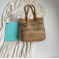 👜 Nieuwe geweven damestas met één schouderriem 🌸 De perfecte accessoire voor een strandvakantie 🏖️🏝️