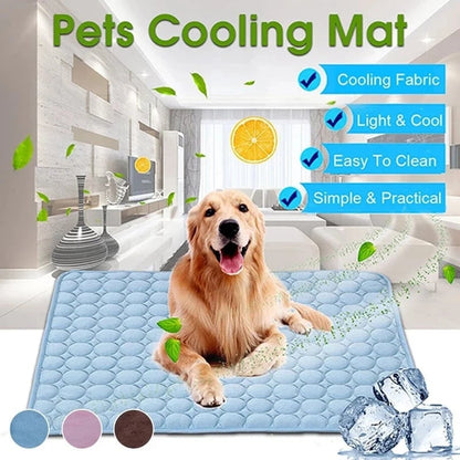 ❄️Zomerfresh 50% Korting! 🐶CoolPaws™ Zelfkoelende Huisdiermat – Voorkomt Oververhitting, Verhoogt Comfort & Blijft Urenlang Koel