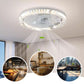 🌞Fris De Lente In Met 50% Korting!💡2-in-1 Dimbare Plafond Ventilatorlamp met Afstandsbediening – Stil, Verstelbaar en Ruimtebesparend