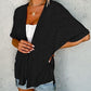💥 50% UIT💝✨Stylish Flowy Short Sleeve Cardigan