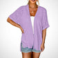 💥 50% UIT💝✨Stylish Flowy Short Sleeve Cardigan