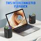 🌞Fris De Lente In Met 50% Korting!🎶2-in-1 Magnetische Bluetooth Speaker - 20W Hi-Fi Stereo & Diepe Bass - Waterbestendig & TWS - De Ultieme Party & Outdoor Speaker