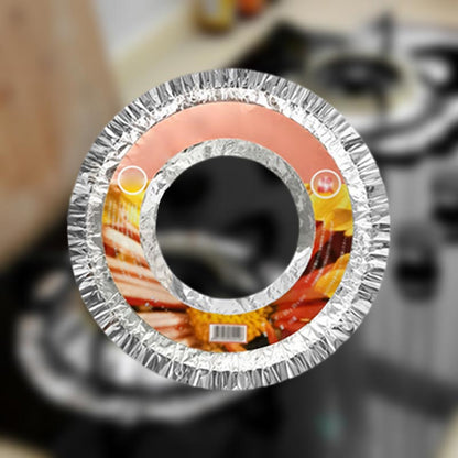 ⏳ Tijdelijke aanbieding⏳ Aluminiumfolie fornuisbeschermers tegen spatten in ronde of vierkante vorm