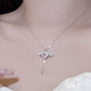 🎁50% KORTING💗Roze Engelenvleugels Ketting