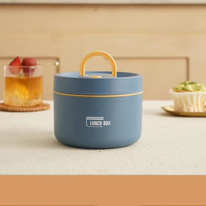 ⏳ Tijdelijke aanbieding⏳ Draagbare geïsoleerde lunchbox van RVS met stapelbare lagen