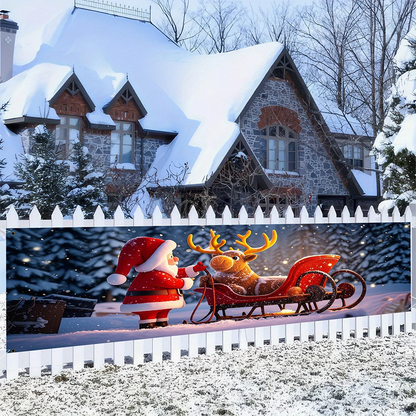 🎄 Kerstbanner voor buiten
